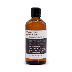 Peppermint Fresh Massage Oil - 100ml