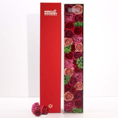 Extra Long Box - Vintage Roses - 50x8x9cm