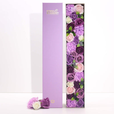 Extra Long - Lavender Rose & Carnation - 50x8x9cm