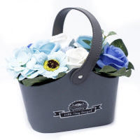 Bouquet Petite Basket - Soothing Blues