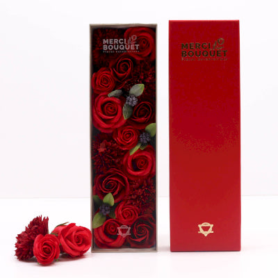 Long Box - Classic Red Roses - 28x8x8.5cm