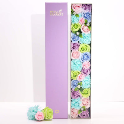 Extra Long Box - Baby Blessings - Blues - 50x8x9cm